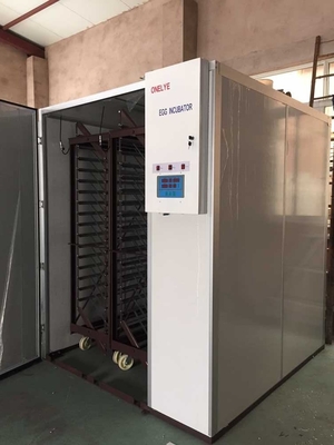 comprare Un'incubatrice commerciale di 9600 uova per l'uovo del pollo che cova macchina Turchia che cova 3.8kw online manufacture
