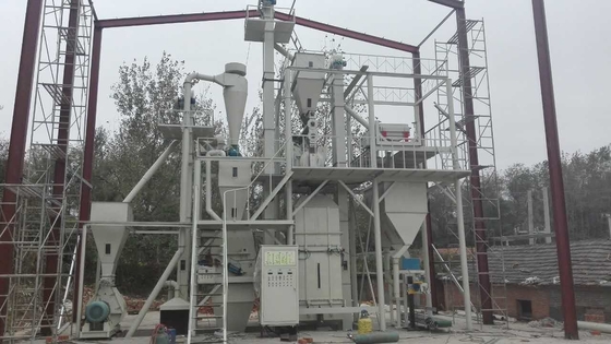 comprare Linea di produzione di Ring Die Biomass Wood Pellet 180kw online manufacture